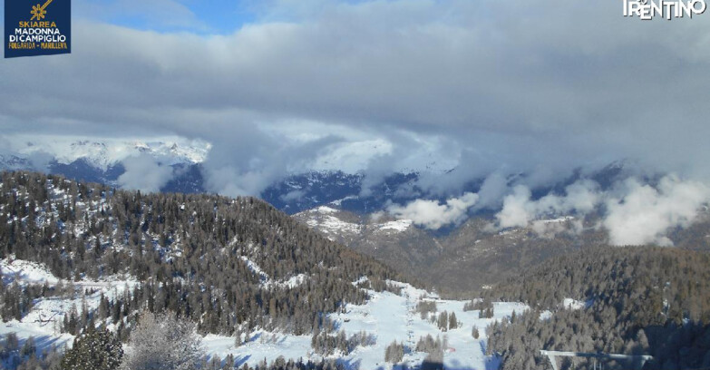 Webcam Folgarida-Marilleva  (Skiarea Campiglio Dolomiti di Brenta - Val di Sole Val Rendena) - Val Panciana