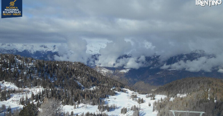Webcam Folgarida-Marilleva  (Skiarea Campiglio Dolomiti di Brenta - Val di Sole Val Rendena) - Val Panciana
