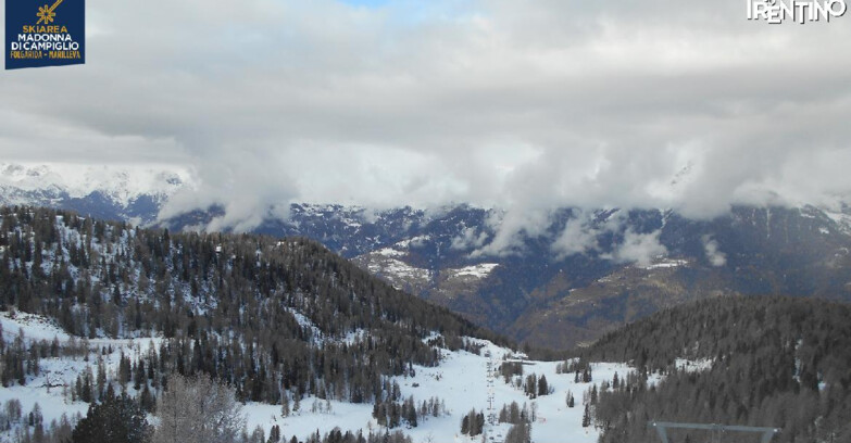 Webcam Folgarida-Marilleva  (Skiarea Campiglio Dolomiti di Brenta - Val di Sole Val Rendena) - Val Panciana