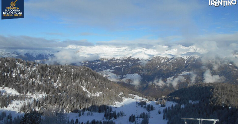 Webcam Folgarida-Marilleva  (Skiarea Campiglio Dolomiti di Brenta - Val di Sole Val Rendena) - Val Panciana