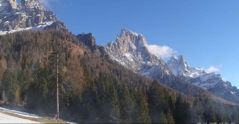 Webcam San Martino di Castrozza - Passo Rolle - Le Pale di San Martino