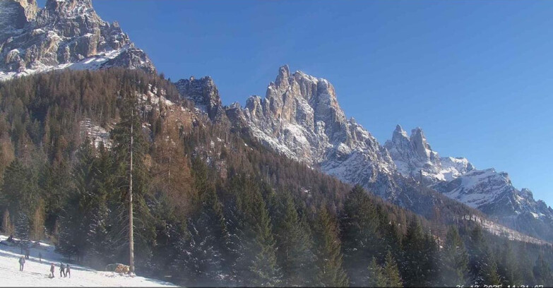 Webcam San Martino di Castrozza - Passo Rolle - Le Pale di San Martino