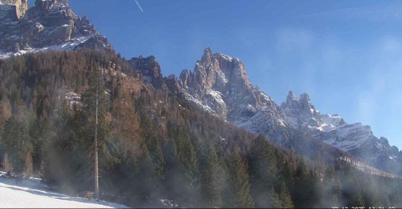 Webcam San Martino di Castrozza - Passo Rolle - Le Pale di San Martino