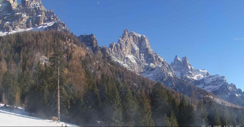 Webcam San Martino di Castrozza - Passo Rolle - Le Pale di San Martino