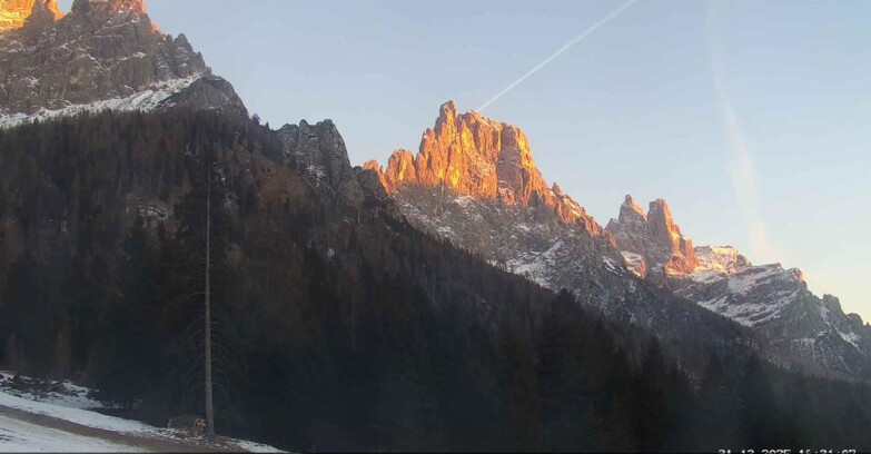 Webcam San Martino di Castrozza - Passo Rolle - Le Pale di San Martino