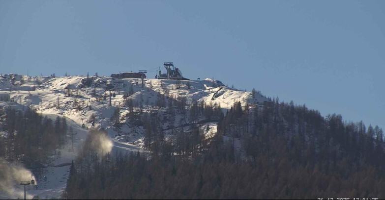 Webcam San Martino di Castrozza - Passo Rolle - Alpe Tognola e Pista 1