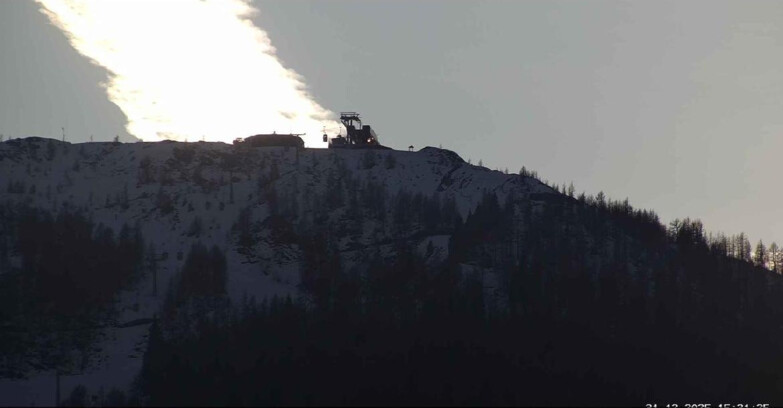 Webcam Сан-Мартино-ди-Кастроцца - Пассо-Ролле - Alpe Tognola e Pista 1