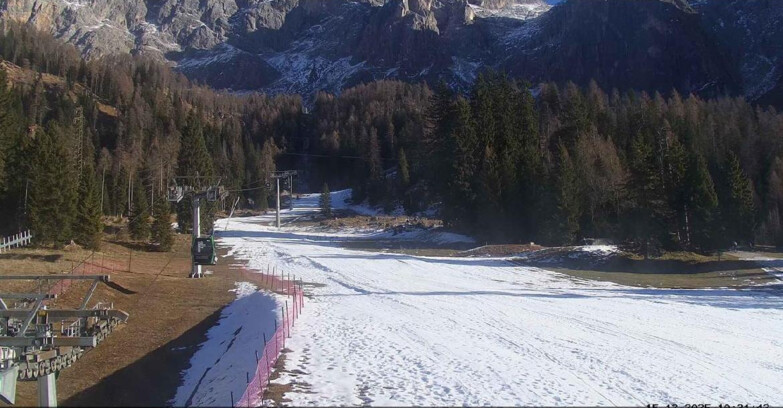 Webcam San Martino di Castrozza - Passo Rolle - Pista Col Verde
