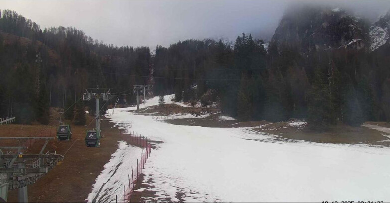 Webcam San Martino di Castrozza - Passo Rolle - Pista Col Verde