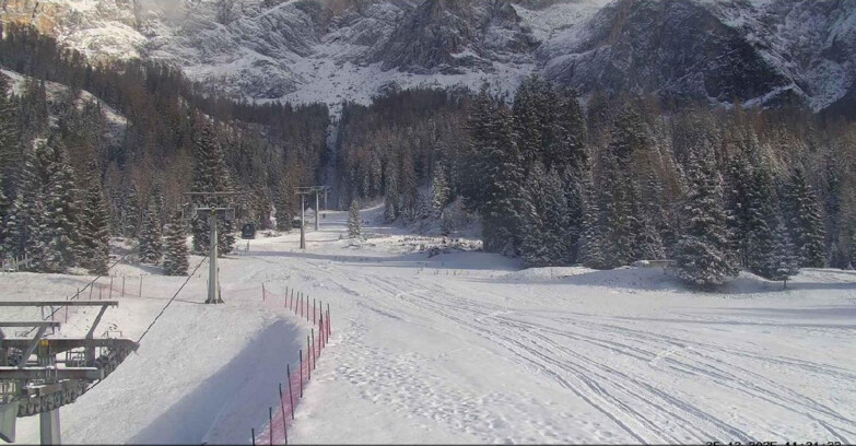 Webcam Сан-Мартино-ди-Кастроцца - Пассо-Ролле - Pista Col Verde