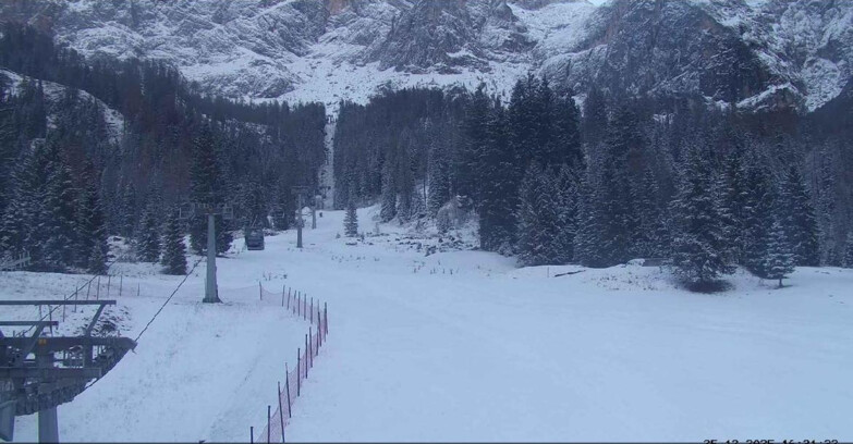 Webcam San Martino di Castrozza - Passo Rolle - Pista Col Verde