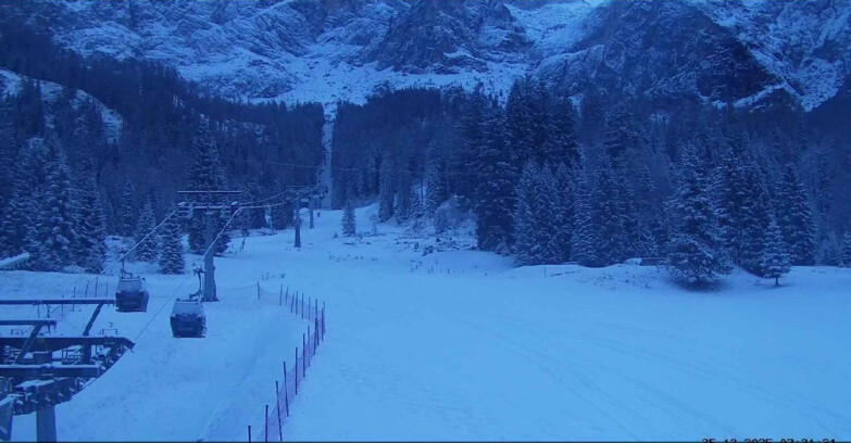 Webcam Сан-Мартино-ди-Кастроцца - Пассо-Ролле - Pista Col Verde