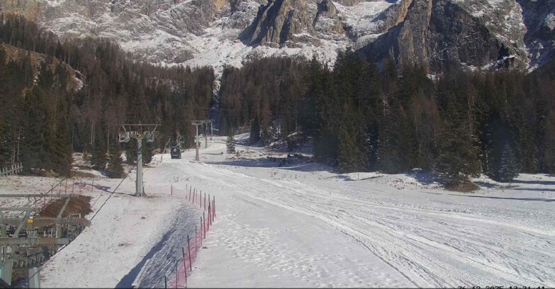 Webcam San Martino di Castrozza - Passo Rolle - Pista Col Verde