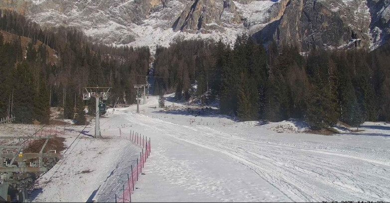 Webcam San Martino di Castrozza - Passo Rolle - Pista Col Verde