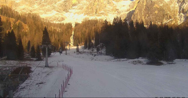 Webcam San Martino di Castrozza - Passo Rolle - Pista Col Verde