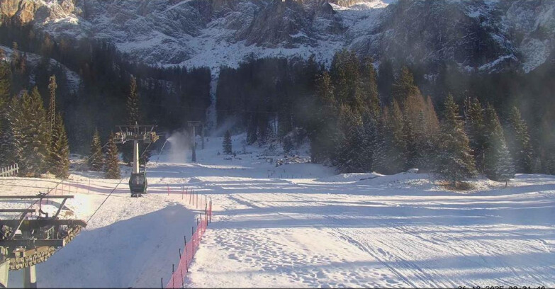 Webcam San Martino di Castrozza - Passo Rolle - Pista Col Verde