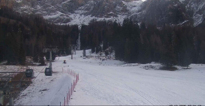 Webcam San Martino di Castrozza - Passo Rolle  - Pista Col Verde