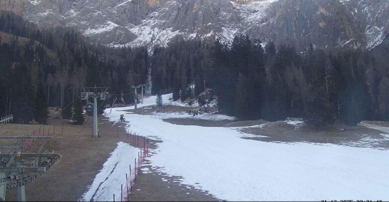 Webcam San Martino di Castrozza - Passo Rolle  - Pista Col Verde