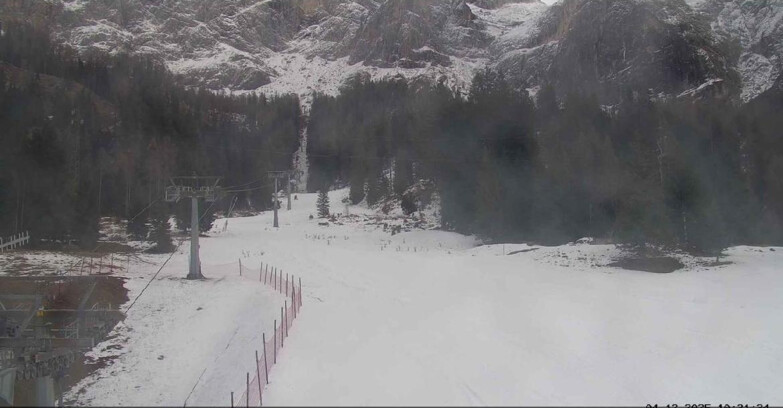 Webcam San Martino di Castrozza - Passo Rolle - Pista Col Verde