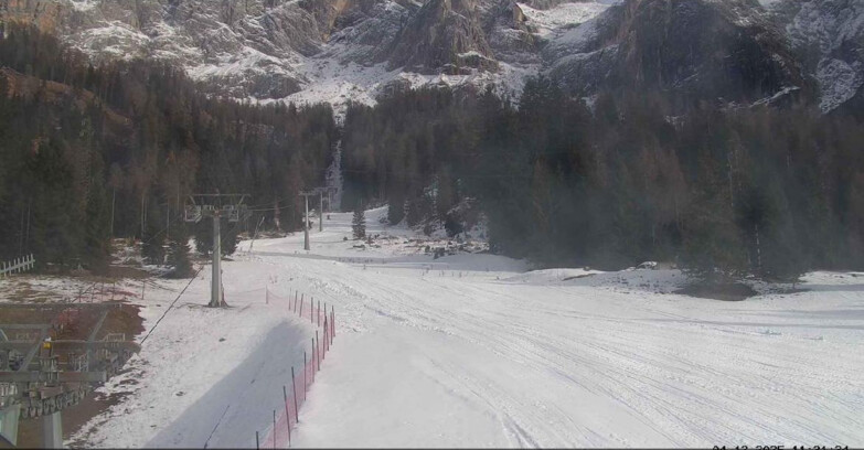 Webcam San Martino di Castrozza - Passo Rolle - Pista Col Verde