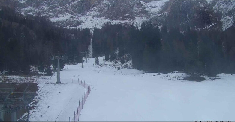 Webcam San Martino di Castrozza - Passo Rolle - Pista Col Verde
