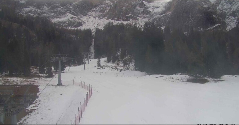 Webcam San Martino di Castrozza - Passo Rolle - Pista Col Verde