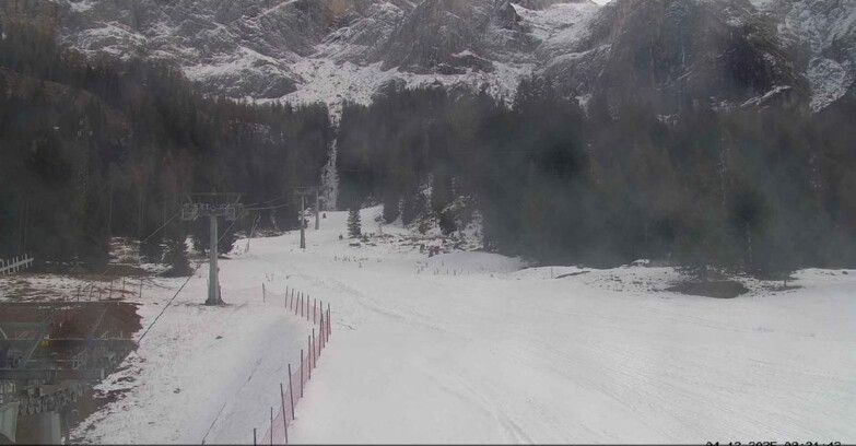 Webcam San Martino di Castrozza - Passo Rolle - Pista Col Verde