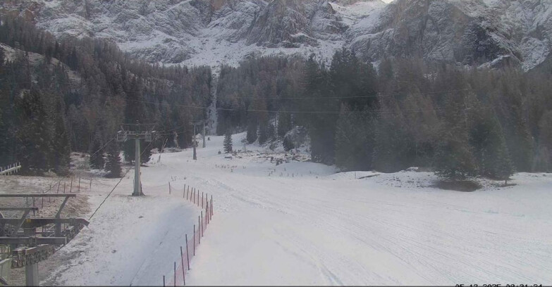 Webcam San Martino di Castrozza - Passo Rolle - Pista Col Verde
