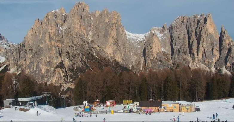 Webcam Vigo di Fassa-Pera-Ciampedìe - Vigo - Ciampedie - Baby Park