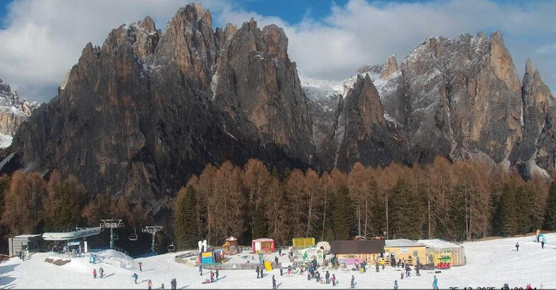 Webcam Vigo di Fassa-Pera-Ciampedie - Vigo - Ciampedie - Baby Park