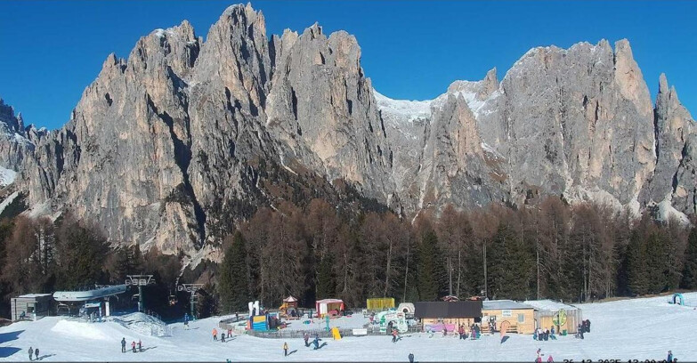 Webcam Vigo di Fassa-Pera-Ciampedìe - Vigo - Ciampedie - Baby Park