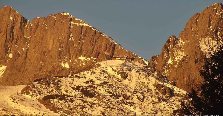 Webcam San Martino di Castrozza - Passo Rolle  - Punta Ces 