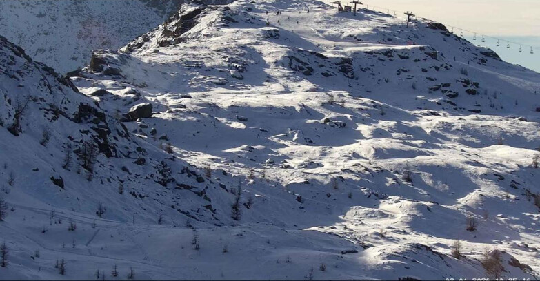 Webcam San Martino di Castrozza - Passo Rolle - Sentiero delle Marmotte