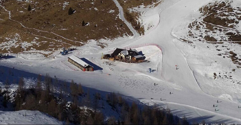 Webcam Сан-Мартино-ди-Кастроцца - Пассо-Ролле - Malga Tognola