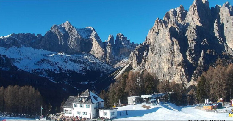 Webcam Vigo di Fassa-Pera-Ciampedìe - Vigo di Fassa - Torri del Vajolet