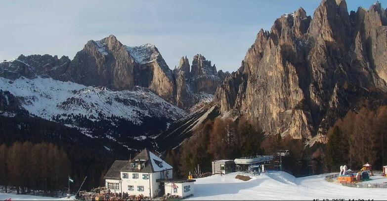 Webcam Vigo di Fassa-Pera-Ciampedìe - Vigo di Fassa - Torri del Vajolet