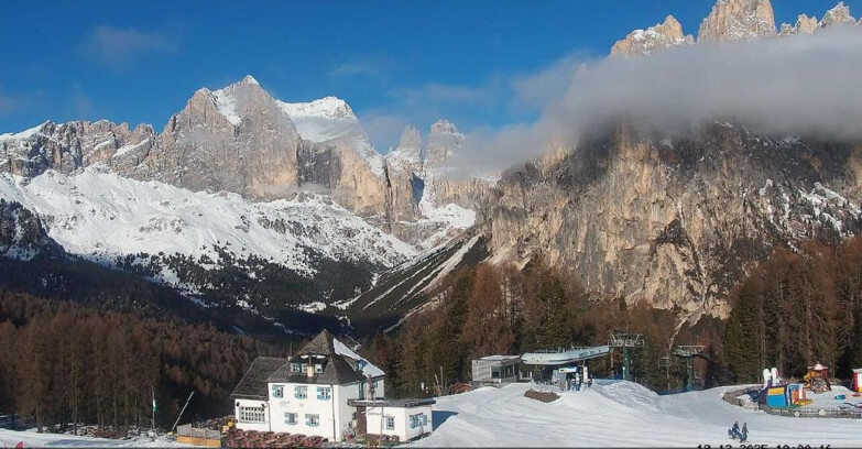 Webcam Vigo di Fassa-Pera-Ciampedìe - Vigo di Fassa - Torri del Vajolet