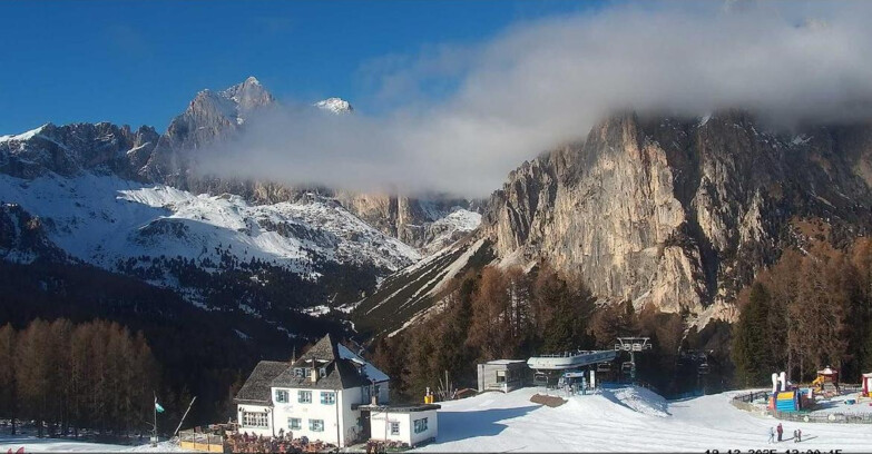 Webcam Vigo di Fassa-Pera-Ciampedìe - Vigo di Fassa - Torri del Vajolet