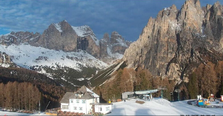 Webcam Vigo di Fassa-Pera-Ciampedìe - Vigo di Fassa - Torri del Vajolet