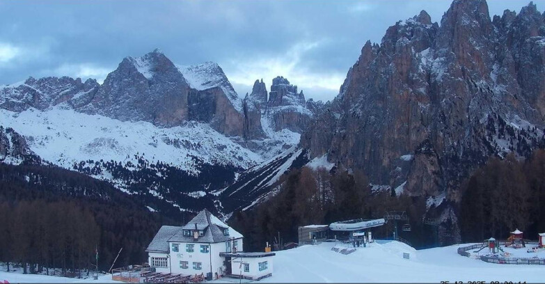 Webcam Vigo di Fassa-Pera-Ciampedìe - Vigo di Fassa - Torri del Vajolet