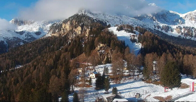 Webcam Vigo di Fassa-Pera-Ciampedìe - Vigo - seggiovia Prà Martin