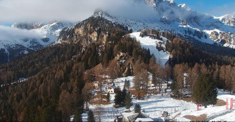 Webcam Vigo di Fassa-Pera-Ciampedìe - Vigo - seggiovia Prà Martin