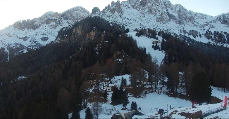 Webcam Vigo di Fassa-Pera-Ciampedìe - Vigo - seggiovia Prà Martin