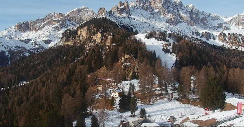 Webcam Vigo di Fassa-Pera-Ciampedìe - Vigo - seggiovia Prà Martin