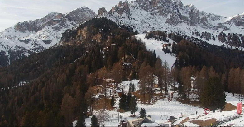 Webcam Vigo di Fassa-Pera-Ciampedìe - Vigo - seggiovia Prà Martin