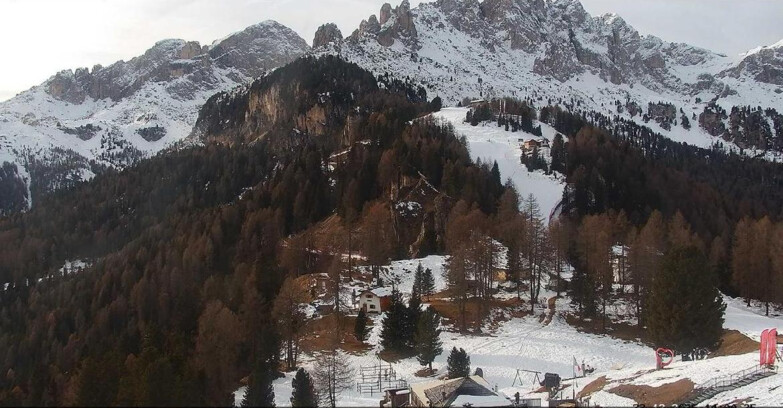 Webcam Vigo di Fassa-Pera-Ciampedìe - Vigo - seggiovia Prà Martin