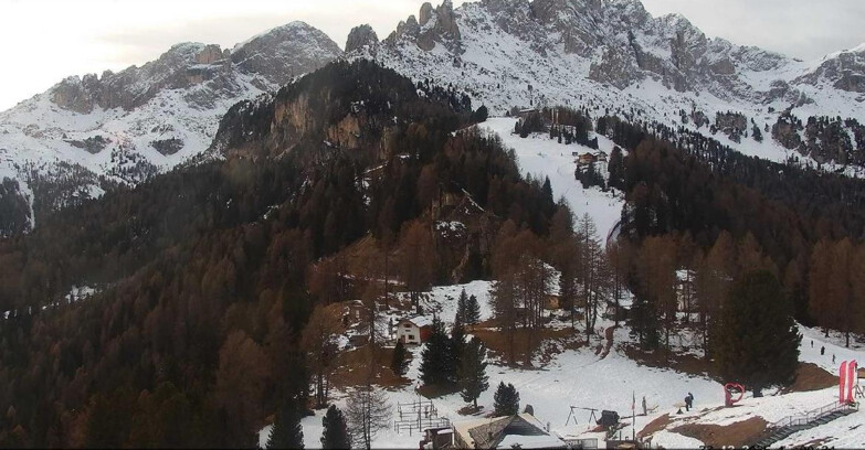 Webcam Vigo di Fassa-Pera-Ciampedìe - Vigo - seggiovia Prà Martin