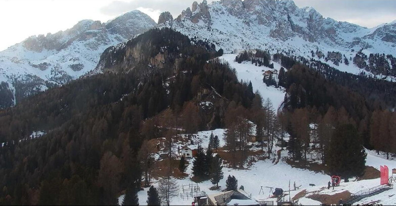 Webcam Vigo di Fassa-Pera-Ciampedie - Vigo - seggiovia Prà Martin 