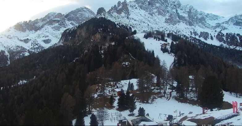 Webcam Vigo di Fassa-Pera-Ciampedie - Vigo - seggiovia Prà Martin 