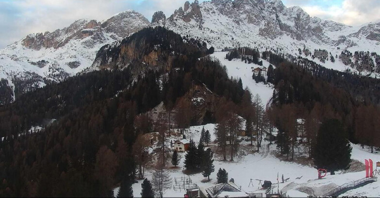 Webcam Vigo di Fassa-Pera-Ciampedie - Vigo - seggiovia Prà Martin 